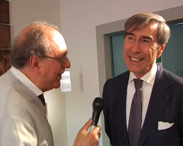 Sorteggi 11� Torneo Moreno Vannucci.Ariedo Braida intervistato da Gianni Zei